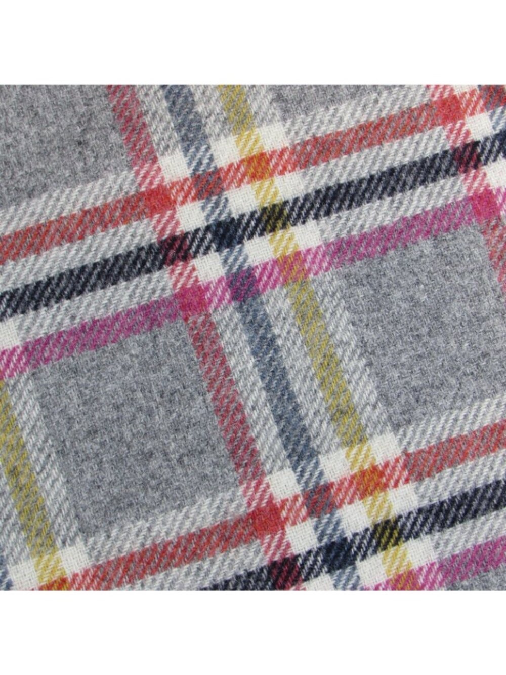 NEW Boden Plaid British tweed by moon Wool faux wrap skirt leather buckle US 16R - Picture 3 of 7